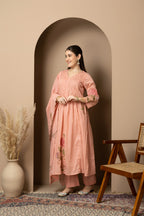 Women's 3-piece embroidered ethnic suit set