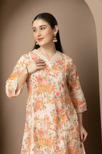 IVORY OFF WHITE/CREAM 2-PIECE KURTA SET’S