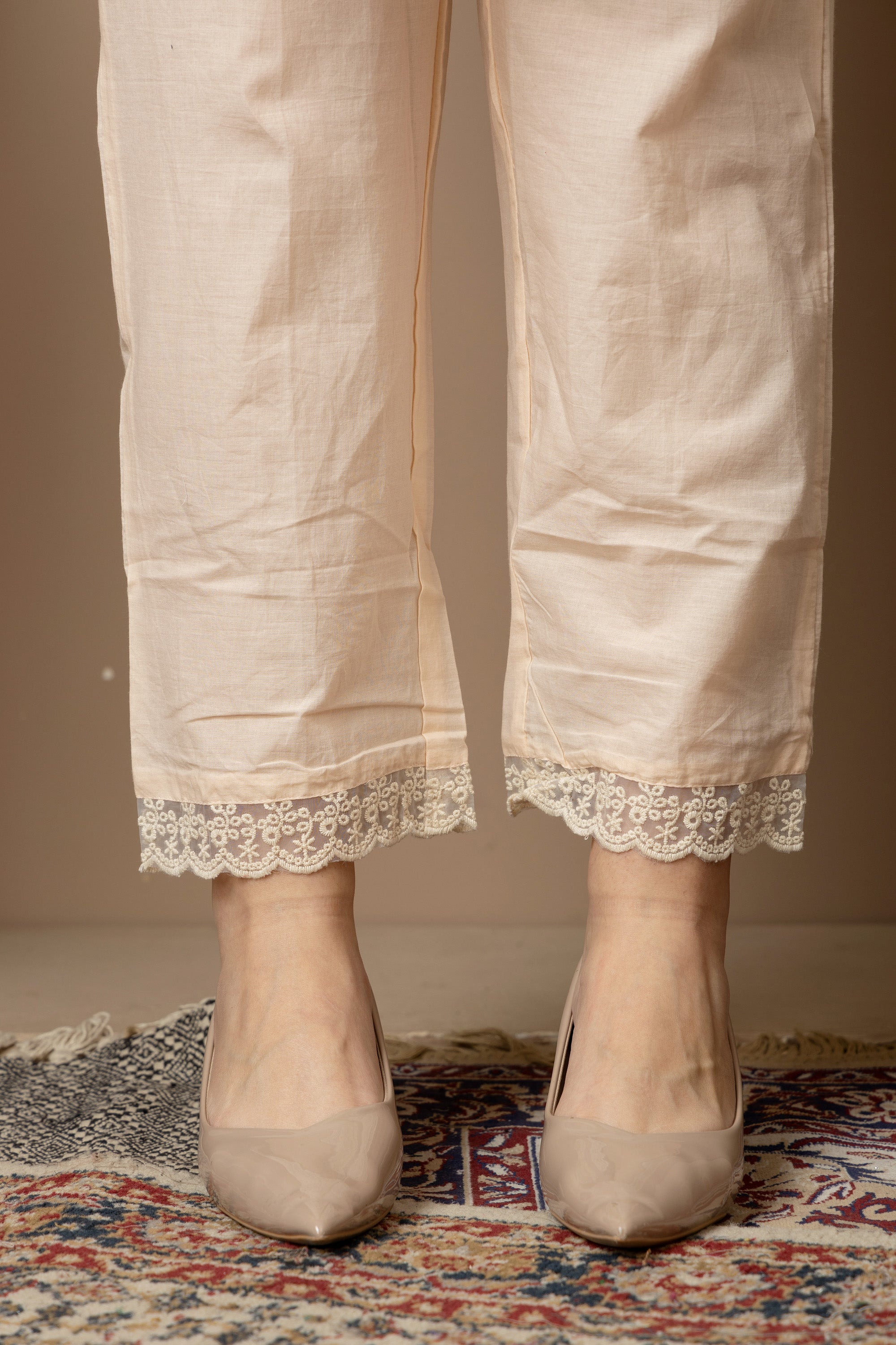 IVORY OFF WHITE/CREAM 2-PIECE KURTA SET’S