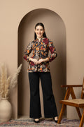 Women's Multicolor Floral Printed Shirt