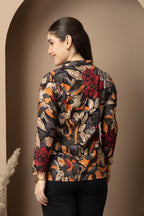 Women's Multicolor Floral Printed Shirt