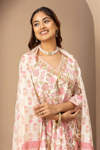 Blush Pink Floral Suit Set