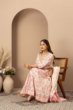 Blush Pink Floral Suit Set