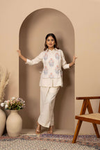 Ivory Floral Co-ord Set