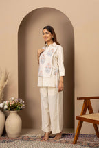 Ivory Floral Co-ord Set