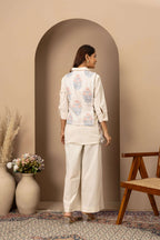 Ivory Floral Co-ord Set