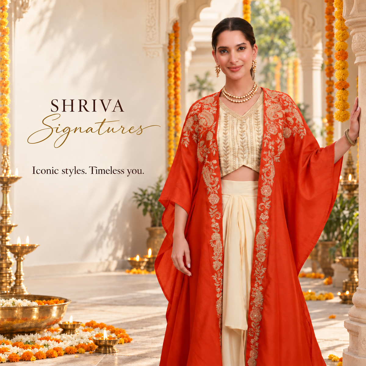 Shriva Signatures. Iconic styles. Timeless you.